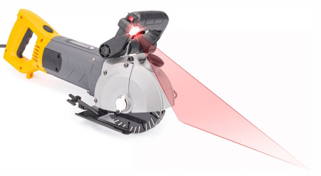 Masina de Canelat Pereti taiat canale 3000W, 7 discuri incluse, laser si pompare apa [2]