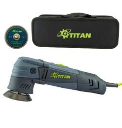 MASINA DE POLISAT ORBITALA TITAN TDA21-2 (PP-10189) Putere 1050W, cursa orbitala 21mm, talpa 125mm, cu geanta de transport [1]