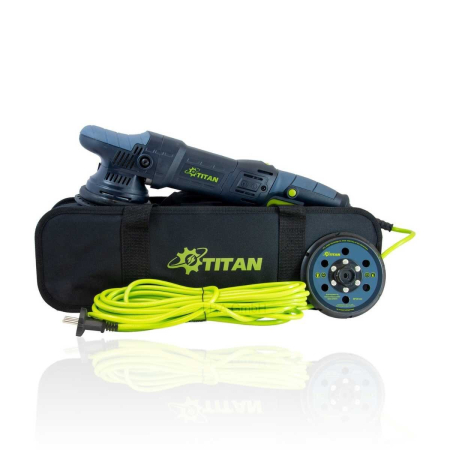 MASINA DE POLISAT ORBITALA TITAN TDA21-2 (PP-10189) Putere 1050W, cursa orbitala 21mm, talpa 125mm, cu geanta de transport [0]