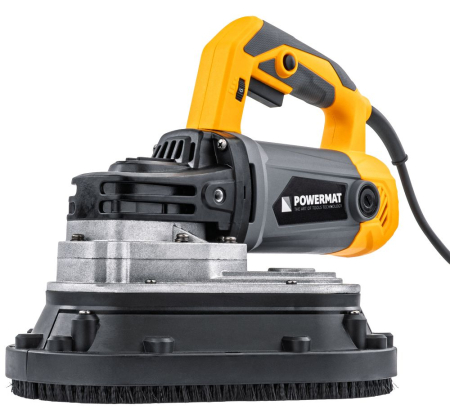 Mașină de șlefuit beton 2450W, 105mm, Reglaj turație, Lucru umed/uscat + Accesorii [8]