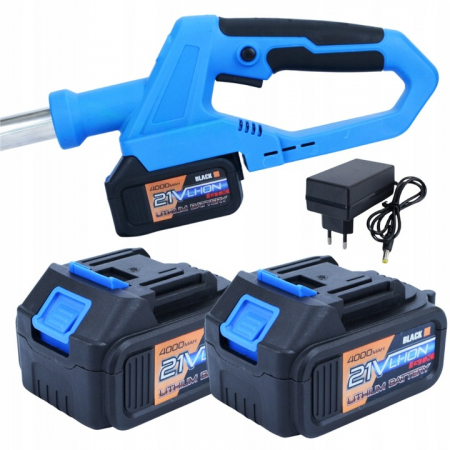 Masina de tuns iarba cu 2 baterii de 21V si 4000mAH [2]