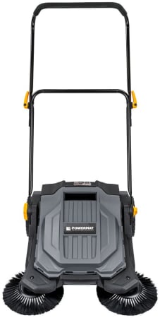 Aspiratoare - Maturatoare manuala Powermat PM-ZR-650M – 65 cm, 20L, fara fir, pentru curatarea aleilor, teraselor si garajelor