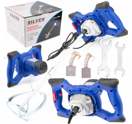 Mixer electric mortar/ vopsea/ var/ lavabil/ hidroizolatie 2550W-1500RPM-6 trepte viteza [3]