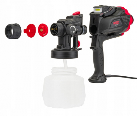 Pistol de vopsit electric 650W  3 duze de pulverizare [3]