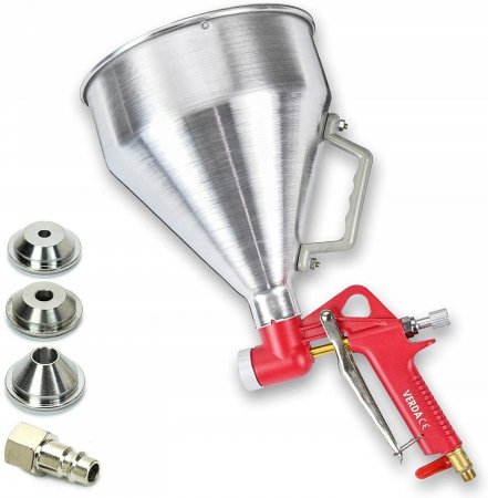 Pistol de vopsit - Pistol pentru vopsit varuit tencuit metalic 6L SN300