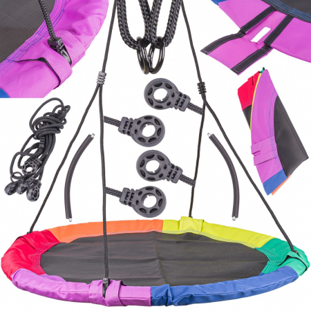 Balansoar pentru curte, gradina sau terasa, capacitate 150kg, diametru 100 cm [5]