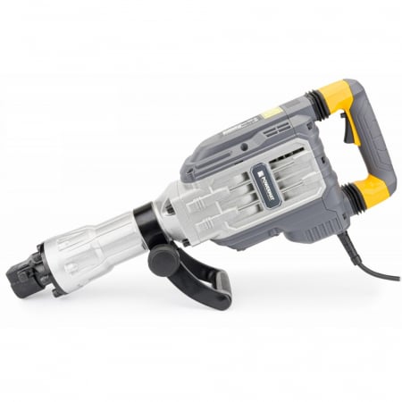 Picamer / Ciocan Demolator Profesional HEX 3300W, Forță Impact 65J, 2000 BPM - Valiză cu Roți și Accesorii Inclus [3]