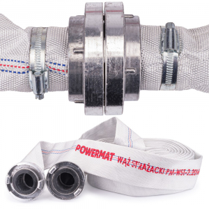Furtun de incendiu cu cuplaje 2" 20m 8 BAR  PM-WST-2.20W csm 0879 [3]