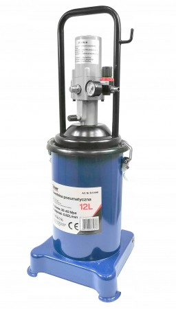 Gresoare - Pompa  gresor actionat pneumatic pentru vaselina 12L