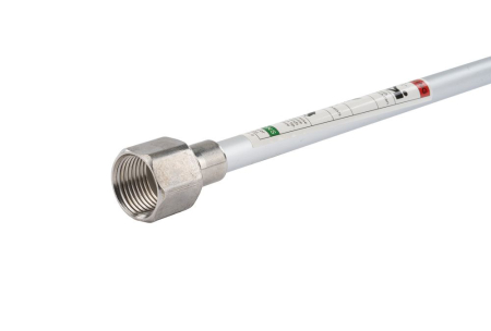 Pistol de vopsit - Prelungitor pistoale vopsit Airless Powermat PM-PDM-1500M-PRZ, 50 cm, filet 7/8"