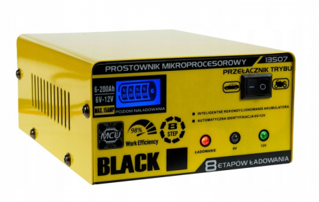 Redresoare/Robot Pornire - Redresor auto 6 12V cu microprocesor automat si carcasa metalica