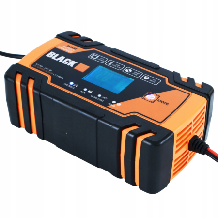 Redresor Auto Automat cu Microprocesor 12V/24V BLACK (13510) – Incarcare, Diagnosticare si Reparare [8]