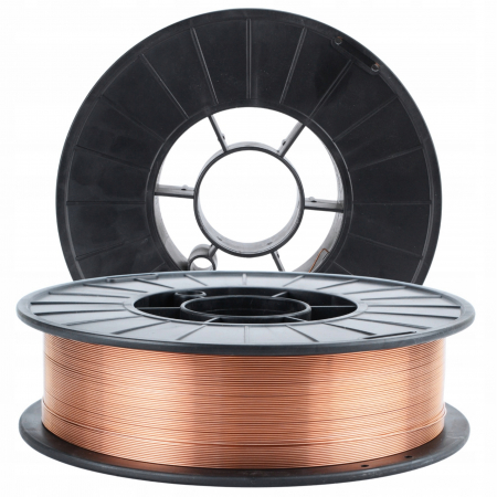 Aparate de Sudura si Accesorii - Sarma de sudura prin metoda MIG/MAG mangan siliciu 0,8mm 5kg  Standarde  AWS: A5.18-ER70S-6, DIN 8559: SG2