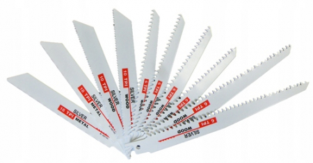 Fierastrau Circular - Set 10 panze pentru fierastrau  sabie