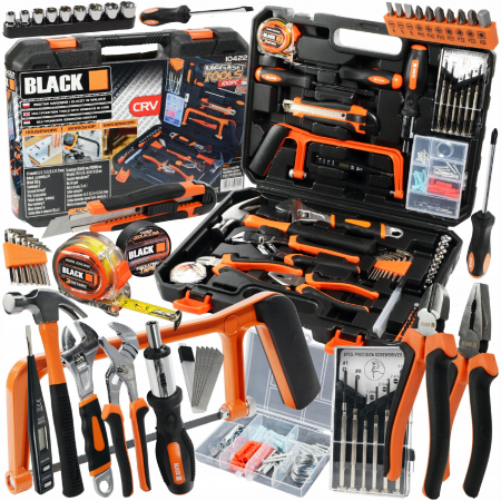 Set 100 scule si unelte universale, uz semi-profesionist BlackTools [1]
