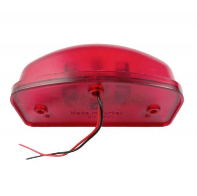 Set 2 X lampa numar 6 LED  plus 2 suplimentare 12-24V pentru camion remorca masina rosie [7]