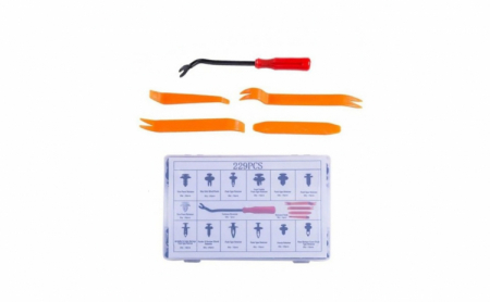 Set 229 clipsuri cleme auto de fixare, universale, plastic [2]