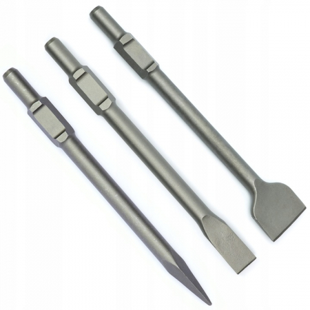 Scule si Unelte - Set 3 dalti  profesional  suport HEX 30-30 mm hexagonal  SN1404