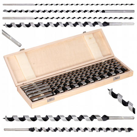 Burghie si dalti - Set burghie pentru lemn 6 bucati 6-25mm 460mm