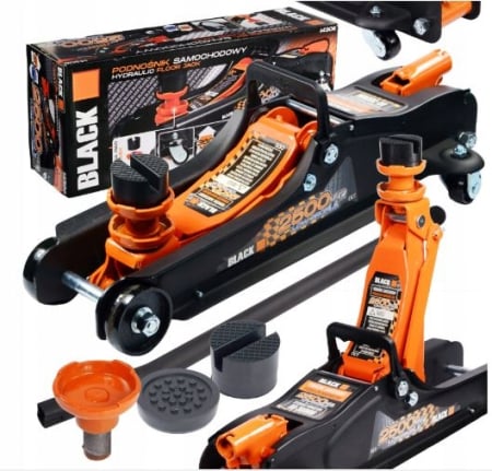 Set Cric hidraulic de 2,5 tone + doua suporturi cu o capacitate de ridicare de 3T [11]