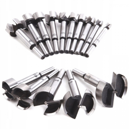 Scule si Unelte - Set de 15 burghie diametrul de la 10 la 50 mm profesionale pentru lemn FORSTNER SN0323