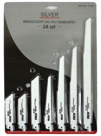 Set de 28 buc lame fierastrau lemn metal plastic [2]