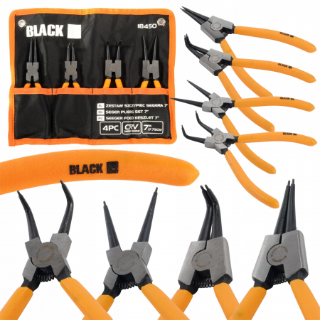 Clesti si Patenti - Set de 4 clesti Seger pentru inele de siguranta 18 cm