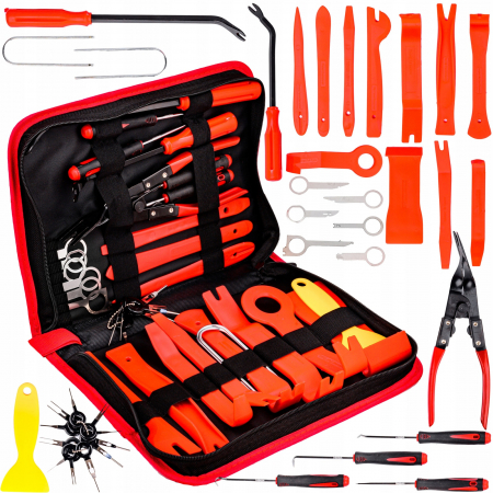 Tuning Auto - Set de 43 elemente demontat extractoare tapiterie plafoane mecanisme auto