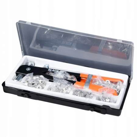 Set de nituitor manual si nituri metric M3-M8 106 buc [4]