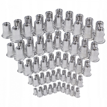 Set de nituitor manual si nituri metric M3-M8 106 buc [6]
