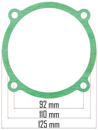 Set garnituri compresor aer Powermat  5 piese, universal [3]