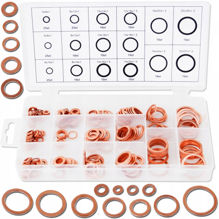 Set garnituri saibe cupru 220 de bucati [1]