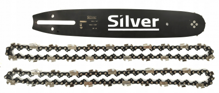 Set lama drujba cu doua lanturi de 30cm  si pas de 3/8" [3]