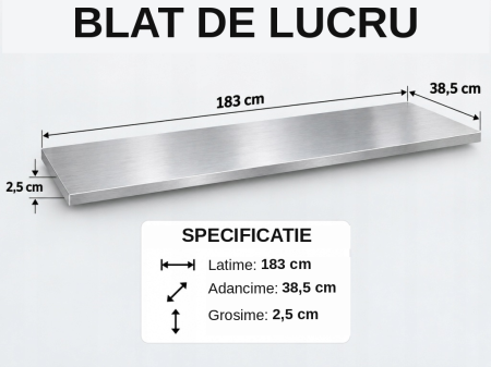 Set Mobilier Atelier Modular Black 260cm - Dulapuri, Rafturi, Blat de Lucru si Panou Perforat [4]