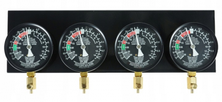 Set-tester pentru sincronizare carburatoratoare, manometre + reductoare BlackTools [3]
