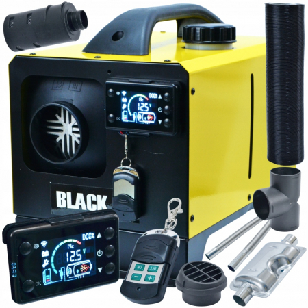 Incalzitoare Webasto - Sirocou Diesel Portabil 8KW – Incalzitor Auto 12V/230V cu Afisaj Digital si Telecomanda