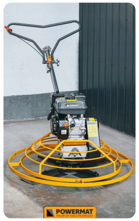 Amestecatoare Electrice - Slefuitor de beton elicopter finisare pardoseli 7 HP 100cm  97 KG