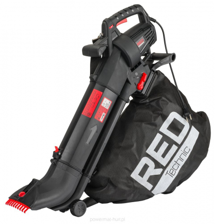 Aspirator suflanta frunze iarba gazon 3550W 3 in 1 cu tocator si sac de recuperare 35 L  alimentare 230 V [3]
