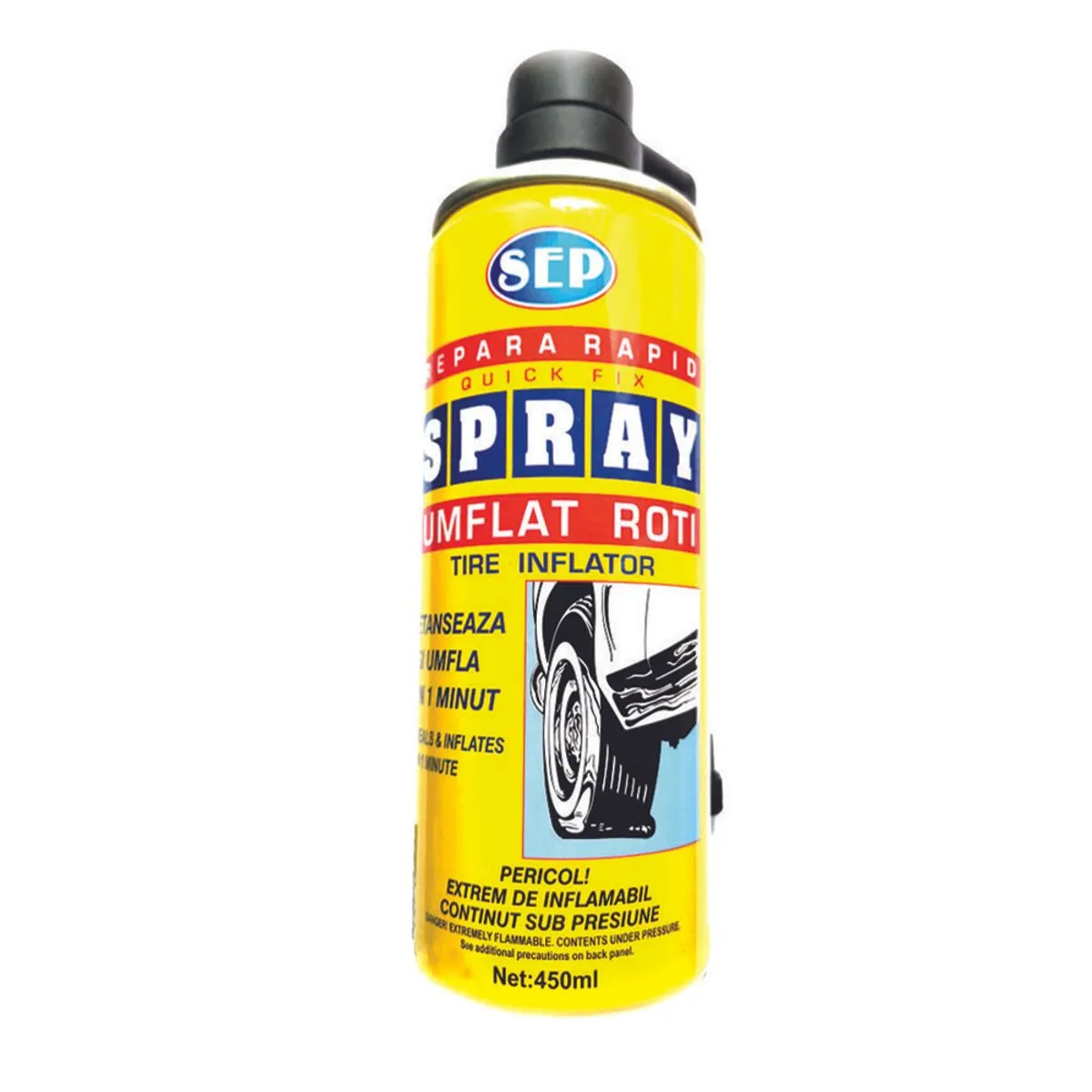 Diverse Auto - Spray umflat roata 450 ml