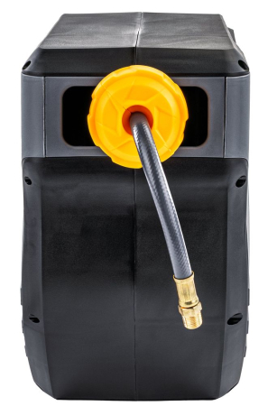 Tambur Automat Furtun Aer 20 m Powermat PM-ABNW-20-MN | Furtun Pneumatic cu Retragere Automată, PVC, 150 PSI [3]