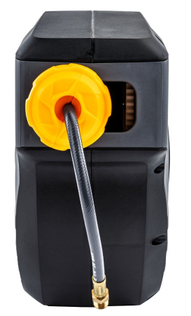 Tambur automat Powermat 14m – organizează-ți sculele, pliază furtunul instant și lucrează fără efort în atelier sau grădină! [5]