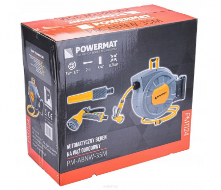 Tambur automat pentru furtun de gradina 1/2" 35m [1]
