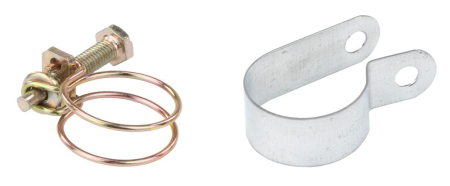 Țeavă de eșapament pentru încălzitor diesel Webasto Powermat PM-AG-8M-RW, 455mm, Ø25mm [1]