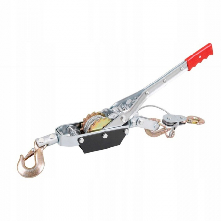 Macarale vinciuri troliu - Troliu 4 tone sarcina, cu doua carlige cablu de 6 mm, lungime 2,5 metri