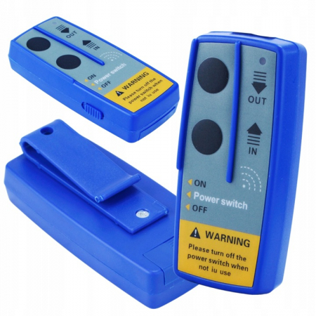 Troliu electric auto cu telecomanda 2500LBS 12V 900W  (1133kg) 12 metri  cablu de 4,8mm [8]