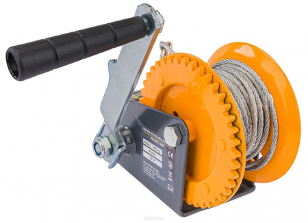 Troliu manual cu cablu de 1133kg si 10 metri de cablu [5]