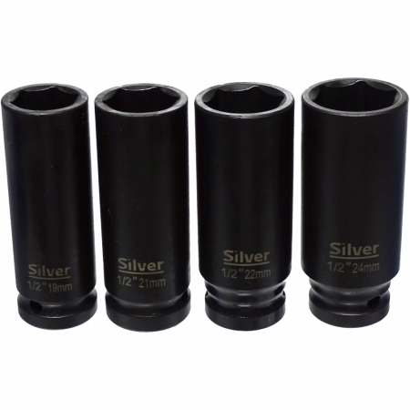 Trusa 16 chei tubulare lungi de impact 10-32MM 1/2" [1]