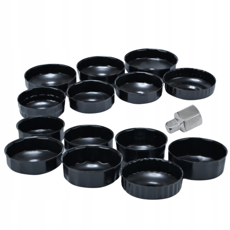 Trusă 15 Chei Tubulare pentru Filtre Ulei, Heavy-Duty (2.72 kg), Compatibilitate Universală [4]