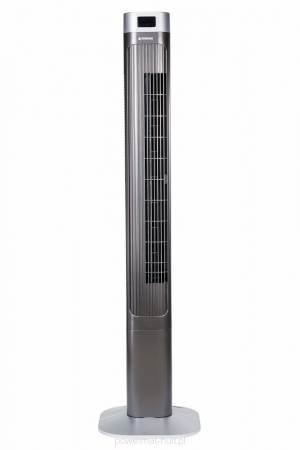 Ventilator vertical oscilant cu telecomandă silențios   3 tipuri de viteze  argintiu/gri [8]