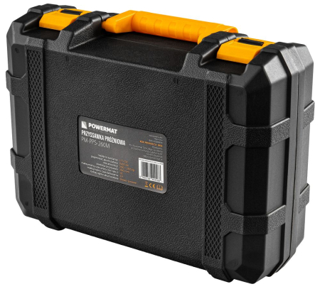 Ventuză Inteligentă cu Acumulator Li-Ion 3.7V Powermat PM-PPS-260M, Diametru 200mm, Capacitate 260kg, Pompă de Vid Automată cu Ecran LCD, Valiză Transport [3]